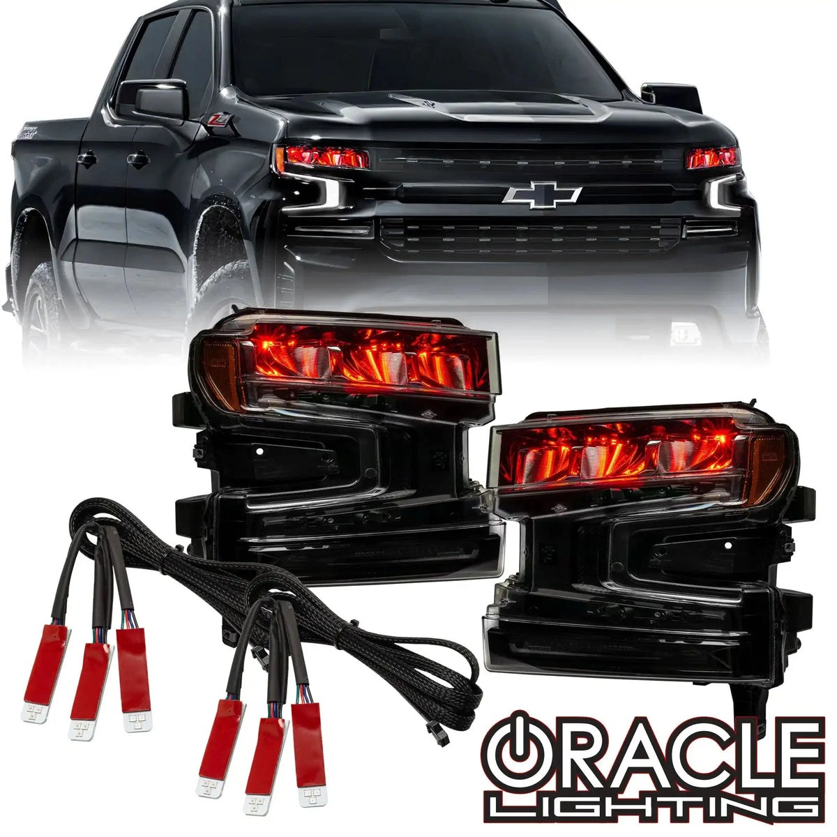 ORACLE Lighting | ColorSHIFT Demon Eye Kit | Silverado / Sierra 1500 | 1440-334