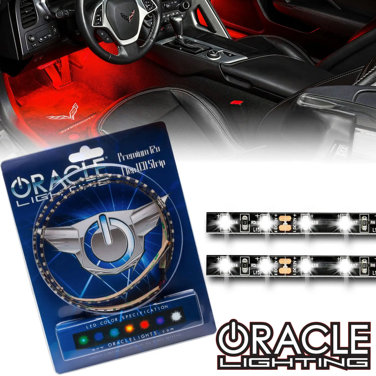 ORACLE Lighting | 36-inch LED Flexible Strips | Select Kit Options