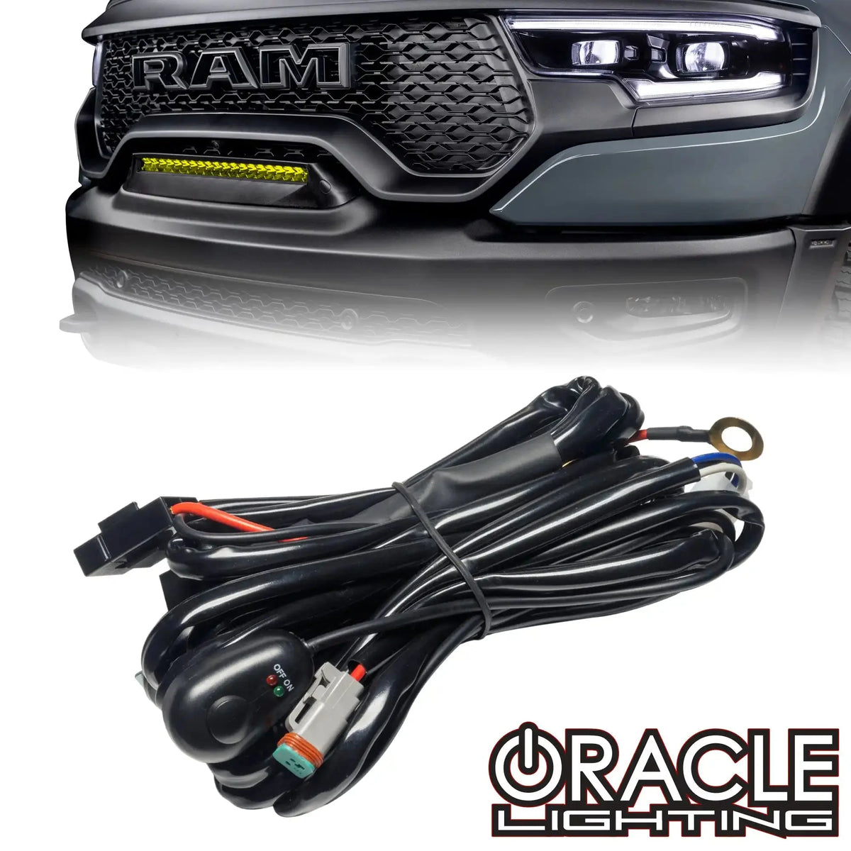 ORACLE Lighting | Switched LED Light Bar Wiring Harness | 2088-504