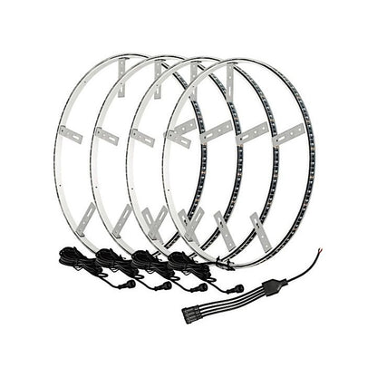 ORACLE Lighting LED Illuminated Wheel Rings - Dynamic ColorSHIFT 4215-332