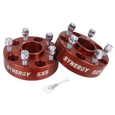 SYNERGY 4113-5-50-H Hub Centric 1.75" Wheel Spacers for 2007-18 JK