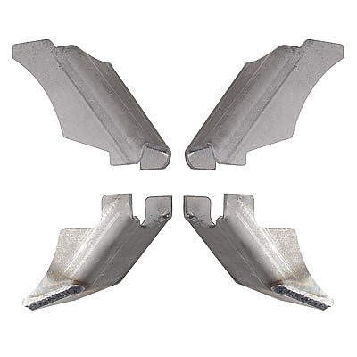 Synergy Jeep JK / JKU Front D30/44 Inner C Gusset Kit — Jeep JK Front Dana 30/44 Axle Inner C Gusset Kit