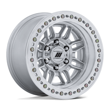 Pro Comp PA208 EQUALIZER BL Gloss Silver W/ Machined Face wheel