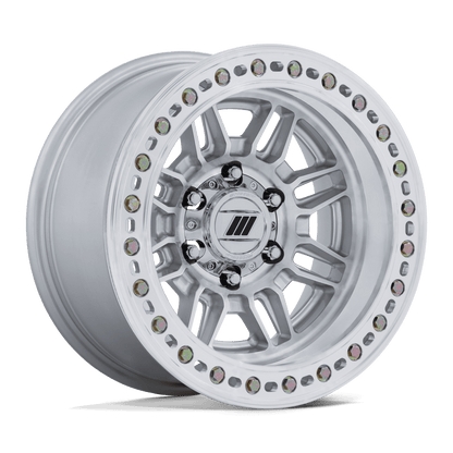 Pro Comp PA208 EQUALIZER BL Gloss Silver W/ Machined Face wheel