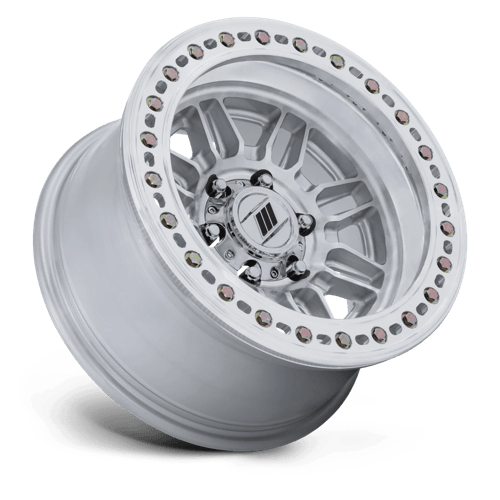 Pro Comp PA208 EQUALIZER BL Gloss Silver W/ Machined Face wheel