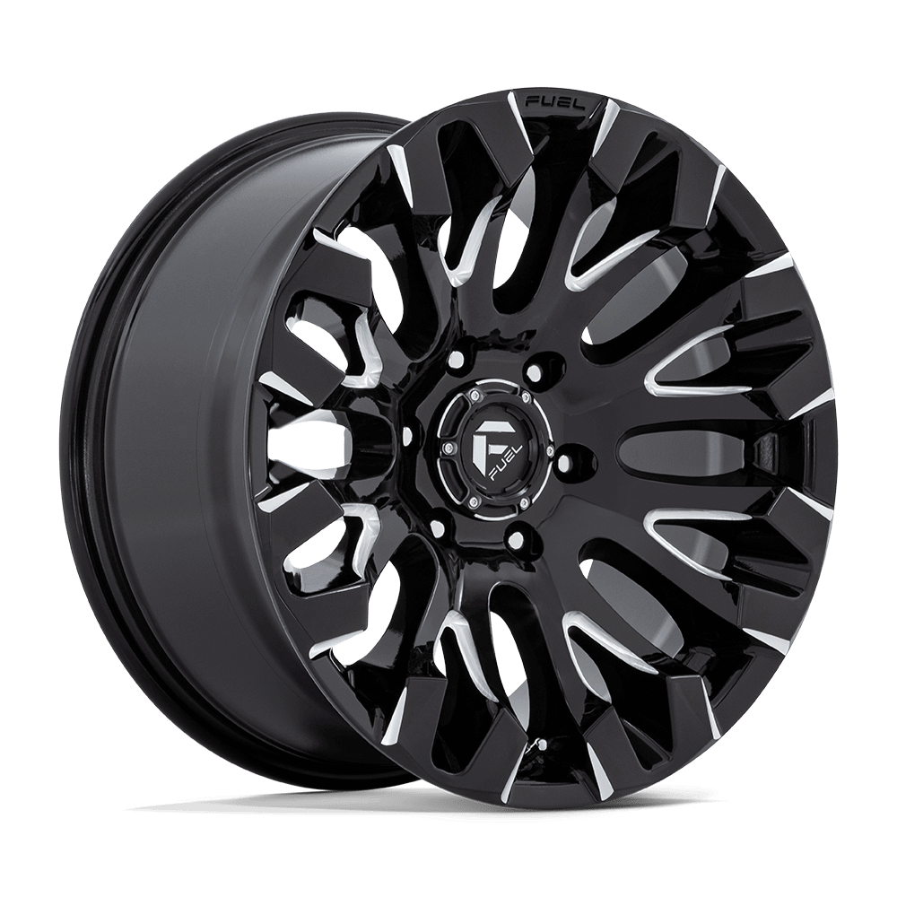 FUEL D828 QUAKE Gloss Black Milled
