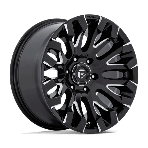 FUEL D828 QUAKE Gloss Black Milled