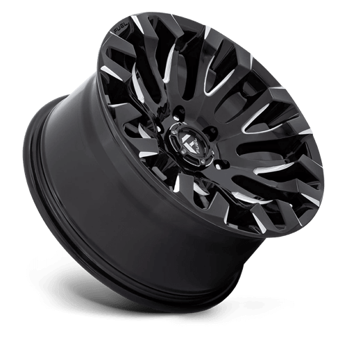 FUEL D828 QUAKE Gloss Black Milled