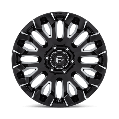 FUEL D828 QUAKE Gloss Black Milled