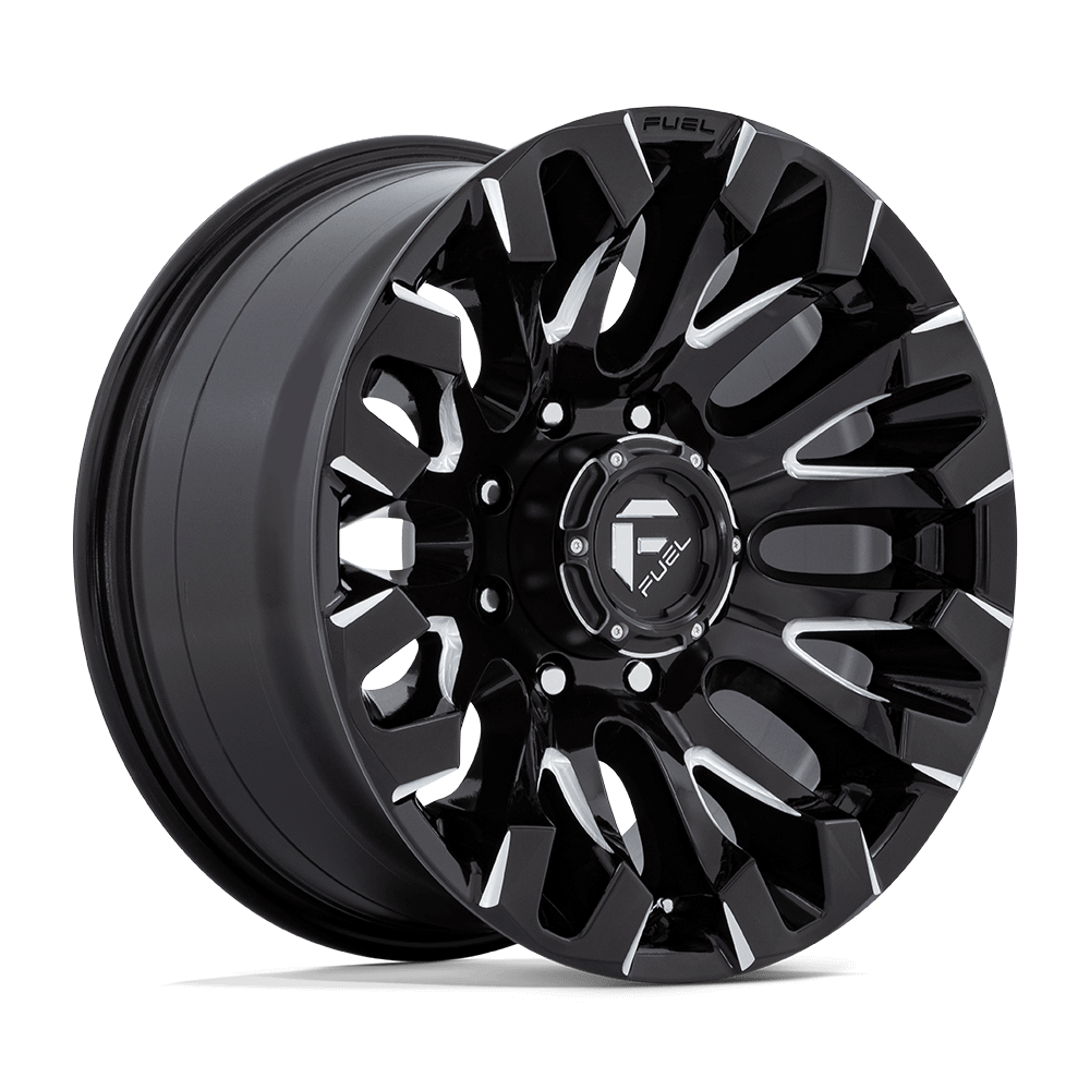 FUEL D828 QUAKE Gloss Black Milled
