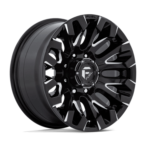 FUEL D828 QUAKE Gloss Black Milled