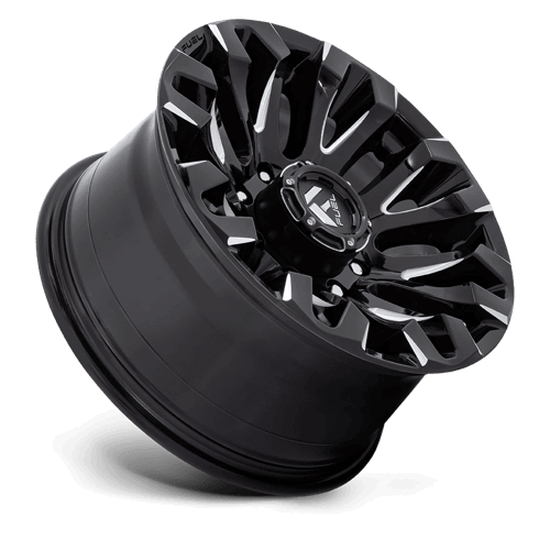 FUEL D828 QUAKE Gloss Black Milled