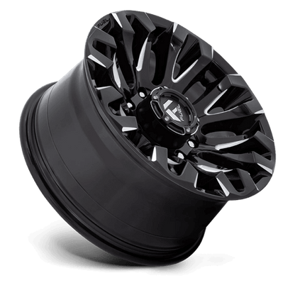 FUEL D828 QUAKE Gloss Black Milled
