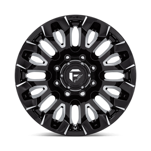 FUEL D828 QUAKE Gloss Black Milled
