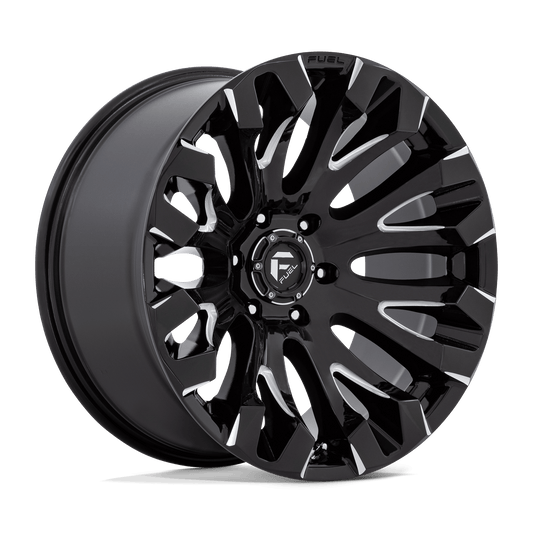 FUEL D828 QUAKE Gloss Black Milled