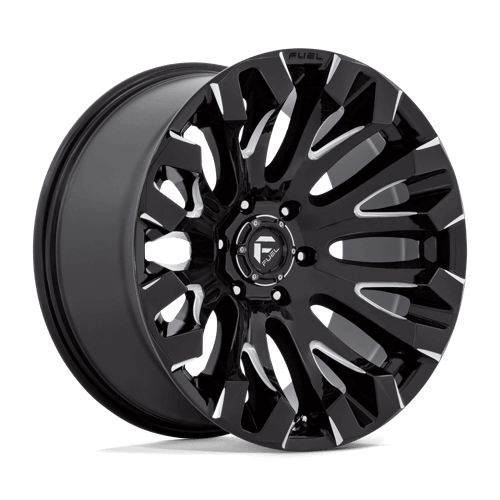 FUEL D828 QUAKE Gloss Black Milled