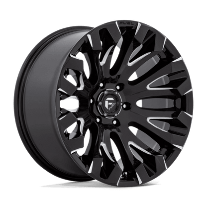 FUEL D828 QUAKE Gloss Black Milled