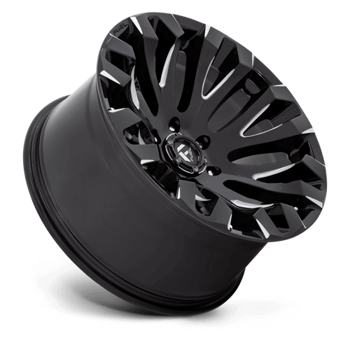 FUEL D828 QUAKE Gloss Black Milled