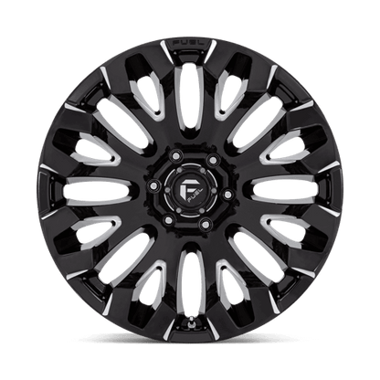 FUEL D828 QUAKE Gloss Black Milled
