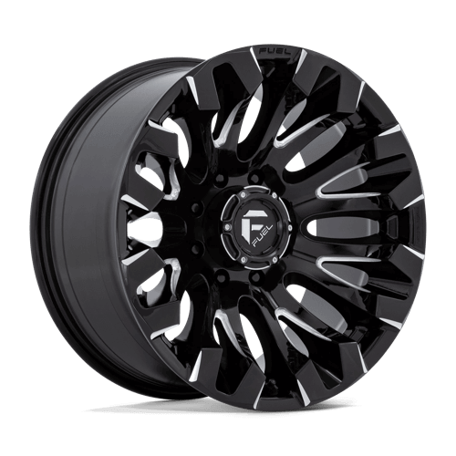 FUEL D828 QUAKE Gloss Black Milled