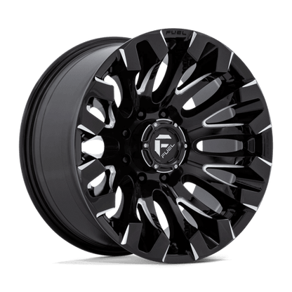 FUEL D828 QUAKE Gloss Black Milled