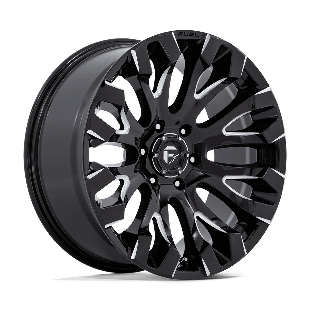 FUEL D828 QUAKE Gloss Black Milled
