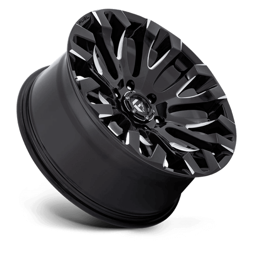 FUEL D828 QUAKE Gloss Black Milled