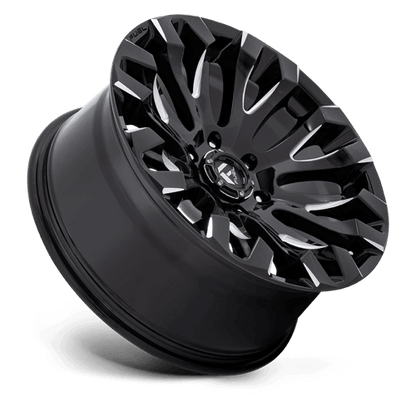 FUEL D828 QUAKE Gloss Black Milled
