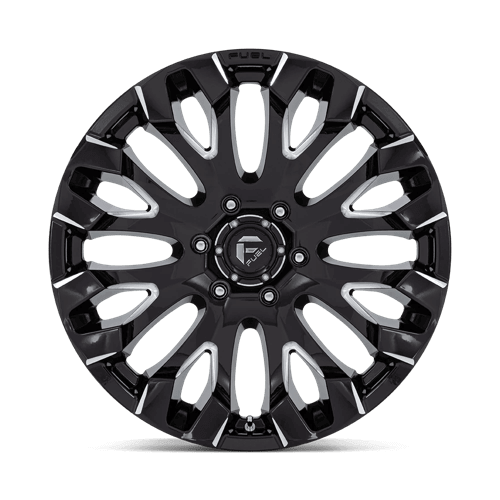 FUEL D828 QUAKE Gloss Black Milled
