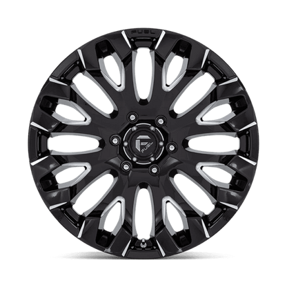 FUEL D828 QUAKE Gloss Black Milled