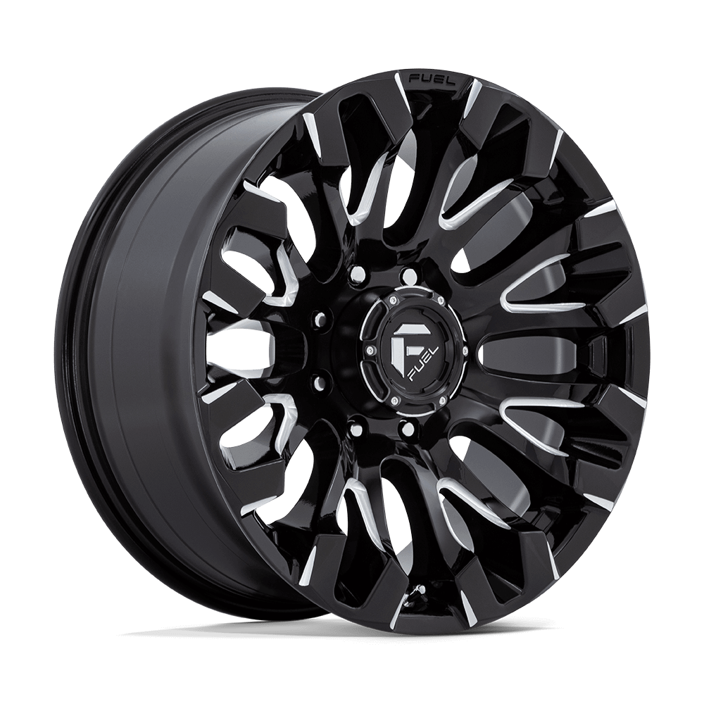 FUEL D828 QUAKE Gloss Black Milled