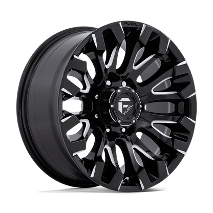 FUEL D828 QUAKE Gloss Black Milled
