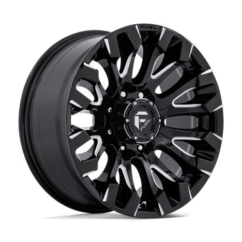 FUEL D828 QUAKE Gloss Black Milled