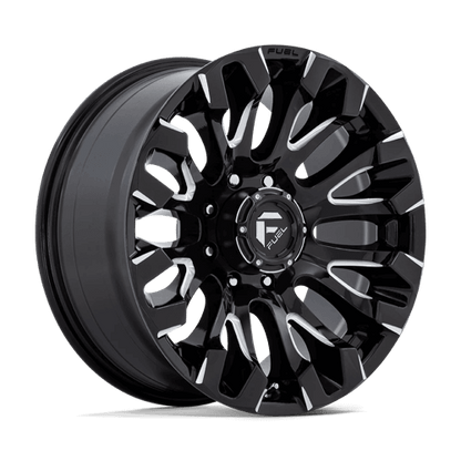 FUEL D828 QUAKE Gloss Black Milled
