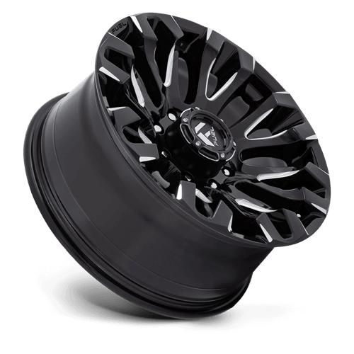 FUEL D828 QUAKE Gloss Black Milled