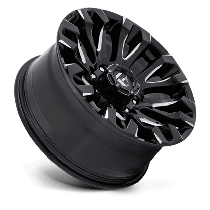 FUEL D828 QUAKE Gloss Black Milled