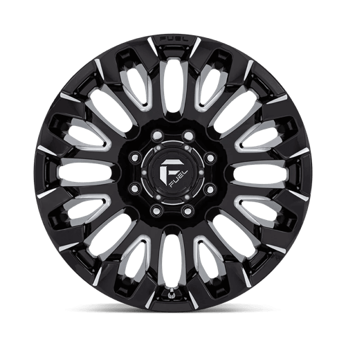 FUEL D828 QUAKE Gloss Black Milled