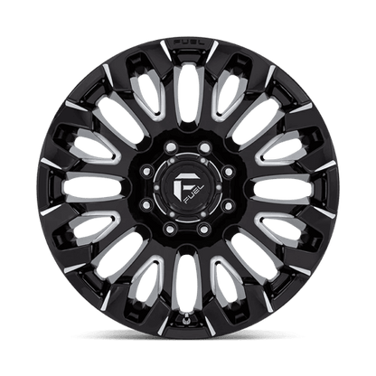 FUEL D828 QUAKE Gloss Black Milled