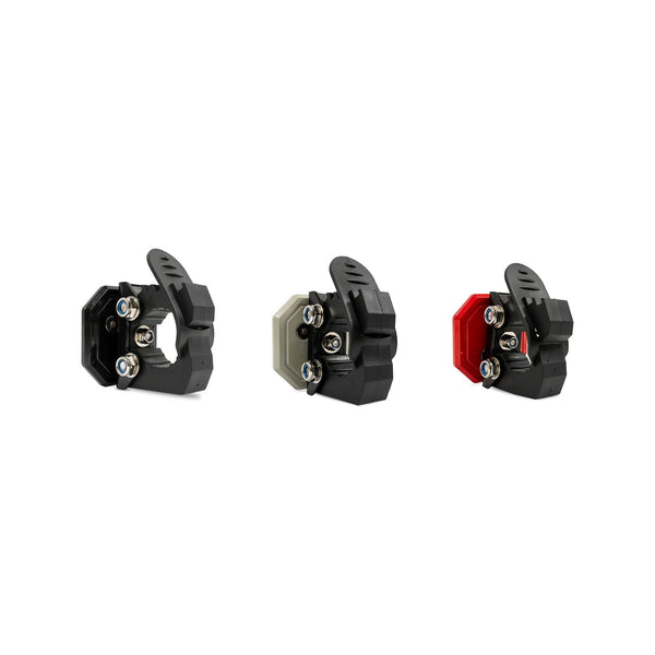 DV8 OFF-ROAD | Quick Release Molle Panel Tool Mounts | Pair | Black | UNMM-01BL