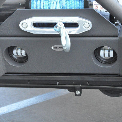 DV8 OFF-ROAD | 2007 2018 Jeep Wrangler JK JKU 4 inch Round Fog Lights  | R4FL16W3W