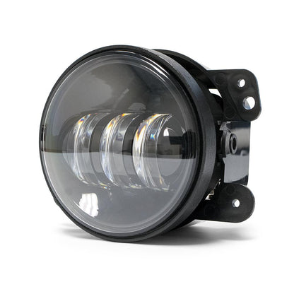 DV8 OFF-ROAD | 2007 2018 Jeep Wrangler JK JKU 4 inch Round Fog Lights  | R4FL16W3W