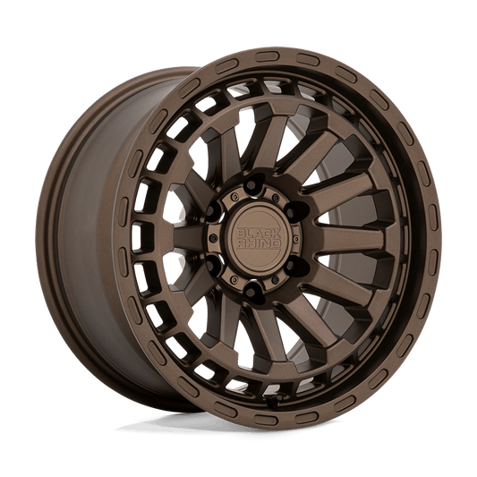 Black Rhino RAID Matte Bronze wheel featuring a concave multi-spoke design and rugged matte finish.
