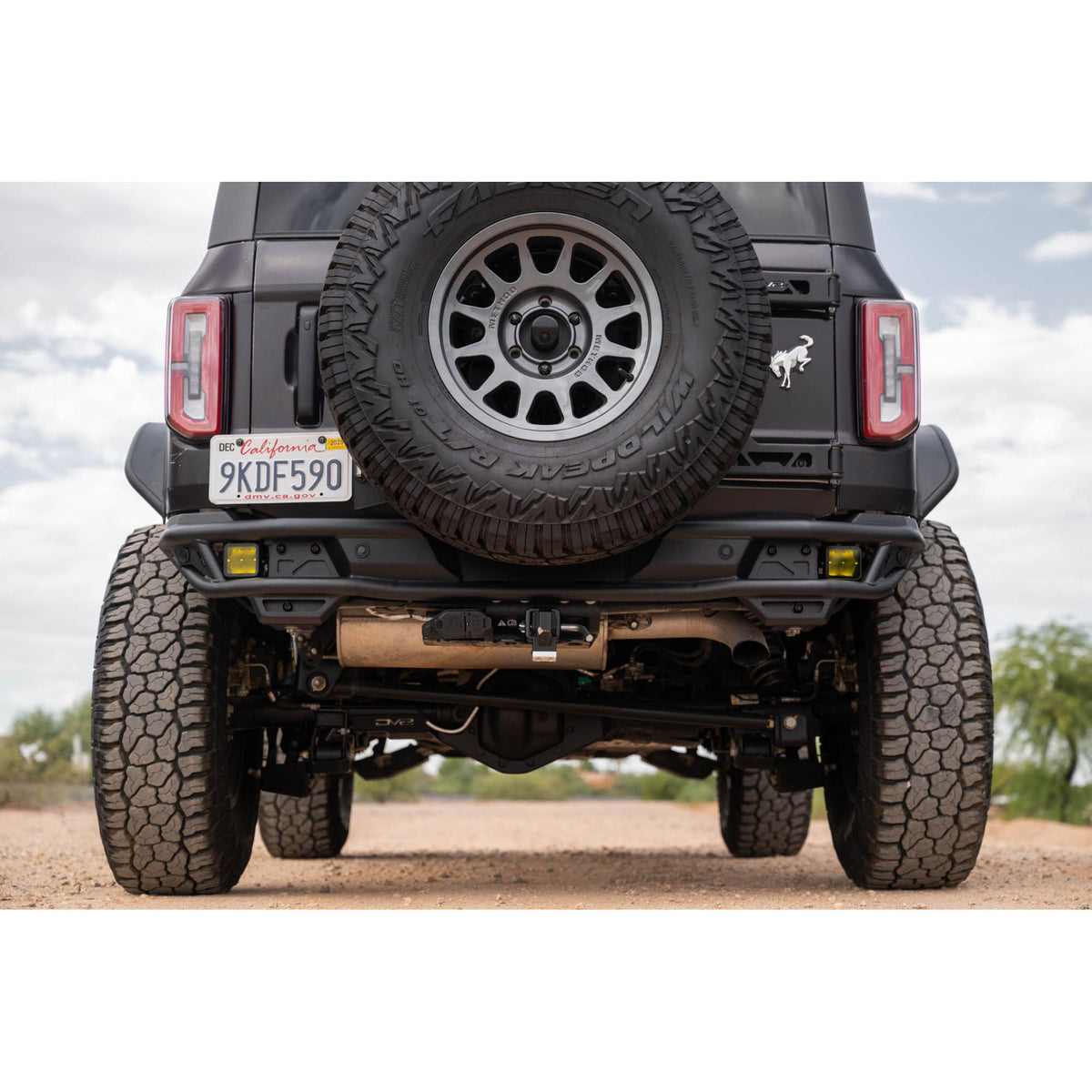 DV8 OFF-ROAD RBBR-08 DV8 Offroad RBBR-08 2021 for 2025 Ford Bronco Rear Tube Bumper
