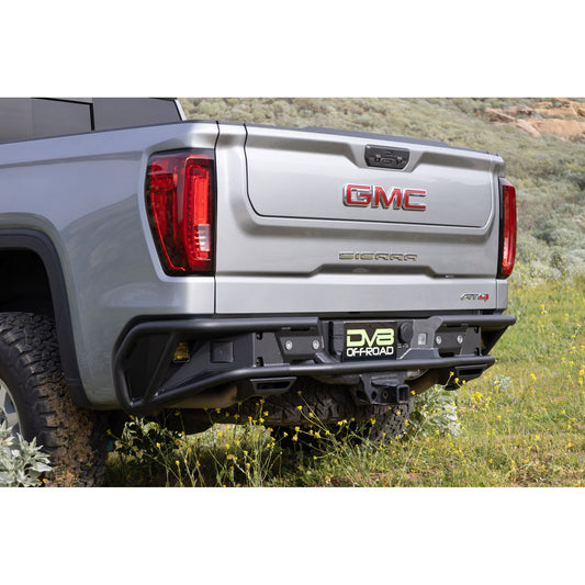 DV8 OFF-ROAD | 2019 2025 Chevy Silverado & GMC Sierra 1500 Tube Rear Bumper  | RBCS1-04