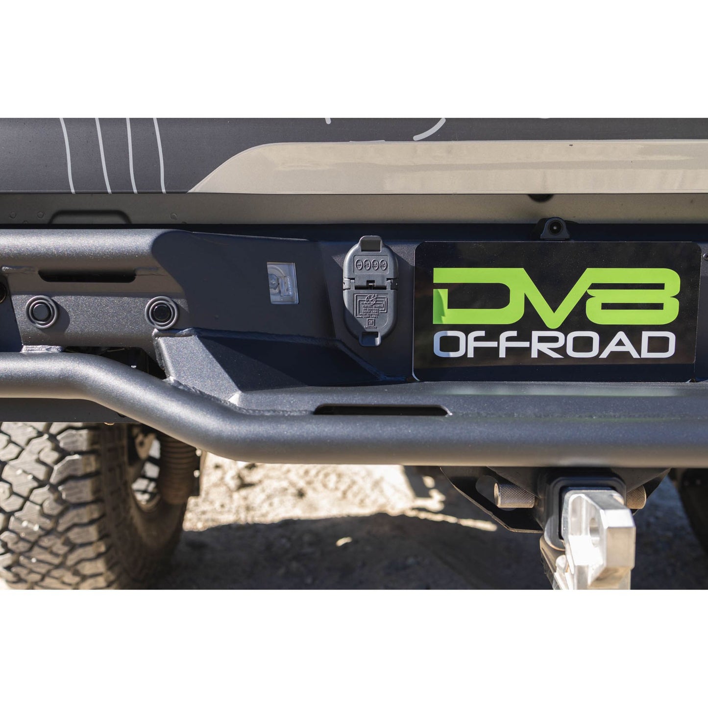 DV8 OFF-ROAD | 2023 2026 GMC Canyon & Chevy Colorado Tube Rear Bumper  | RBCS3-04