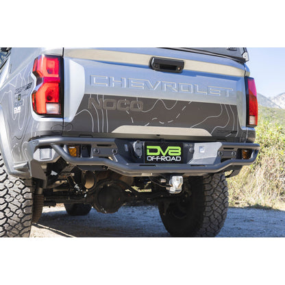 DV8 OFF-ROAD | 2023 2026 GMC Canyon & Chevy Colorado Tube Rear Bumper  | RBCS3-04