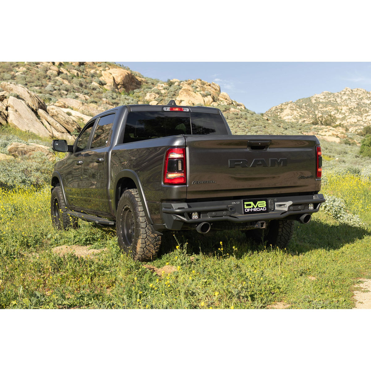 DV8 OFF-ROAD RBDR1-04 DV8 Offroad RBDR1-04 2019 for 2026 Ram 1500 Rear Tube Bumper