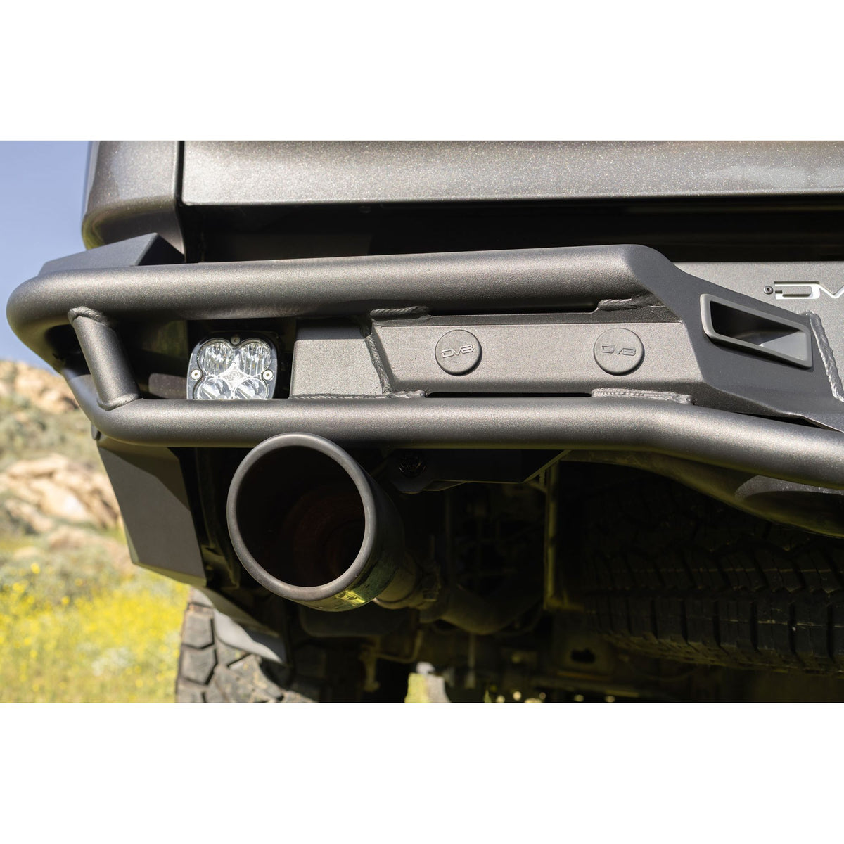 DV8 OFF-ROAD RBDR1-04 DV8 Offroad RBDR1-04 2019 for 2026 Ram 1500 Rear Tube Bumper