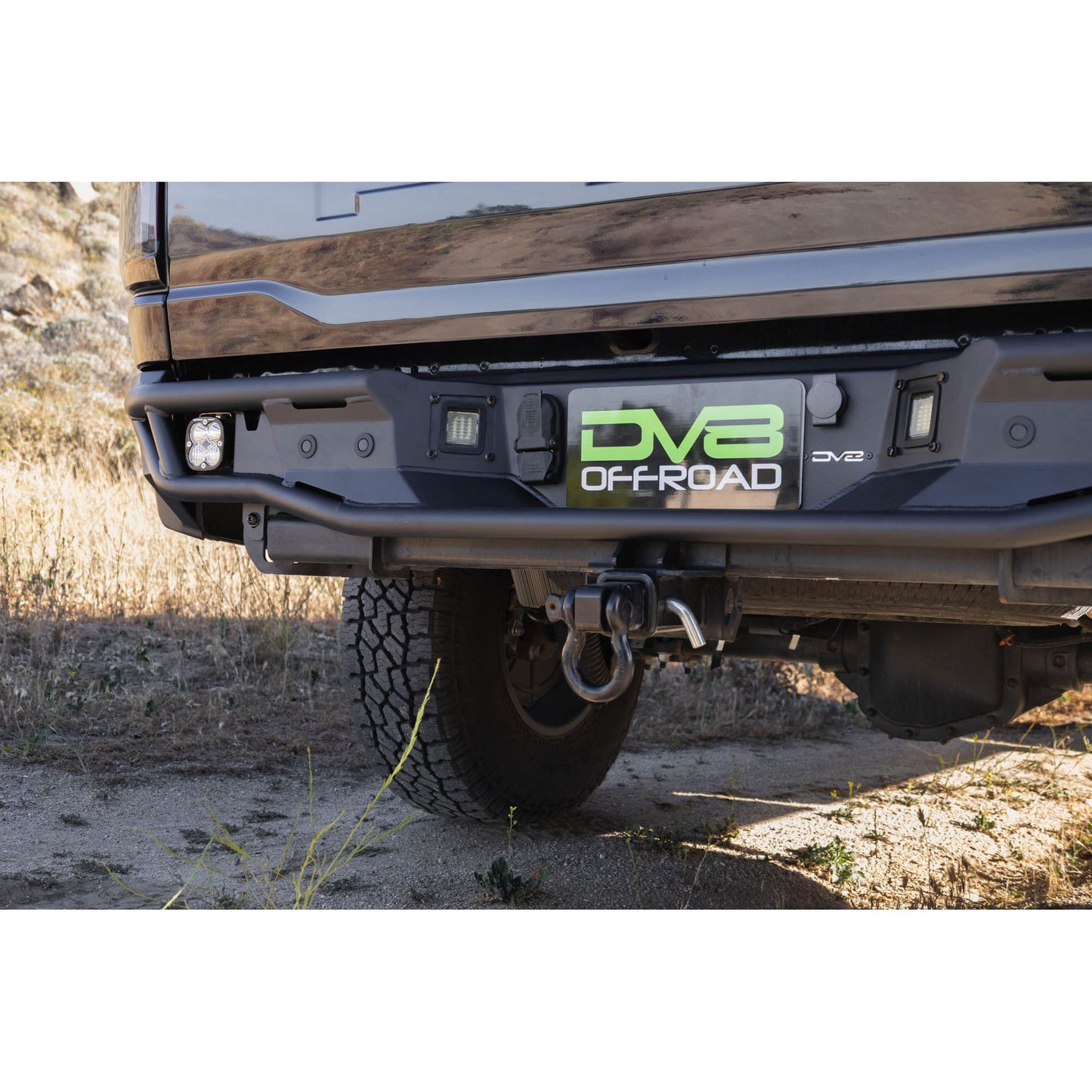 DV8 OFF-ROAD | 2021 2026 Ford F 150 Tube Rear Bumper  | RBFF1-06