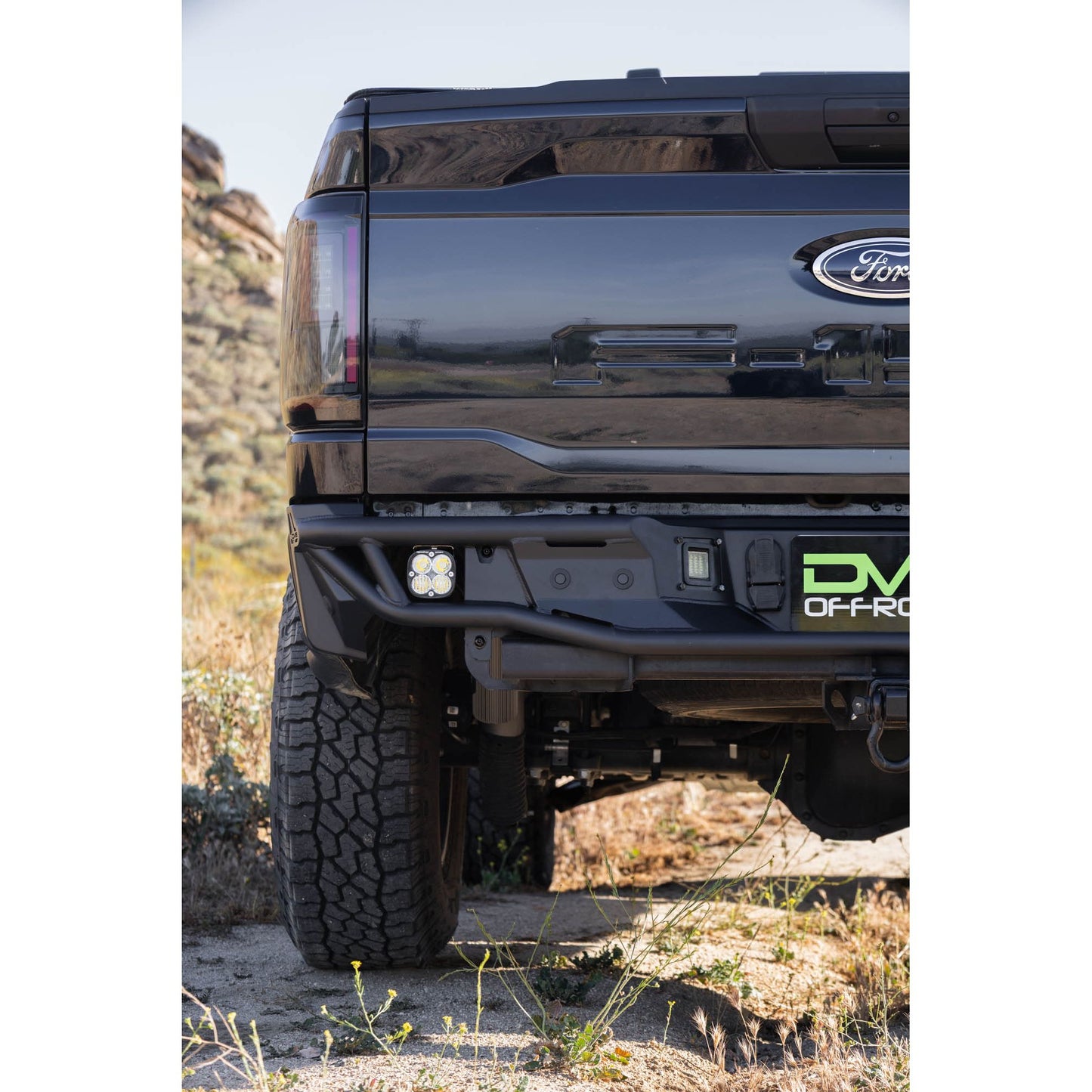DV8 OFF-ROAD | 2021 2026 Ford F 150 Tube Rear Bumper  | RBFF1-06
